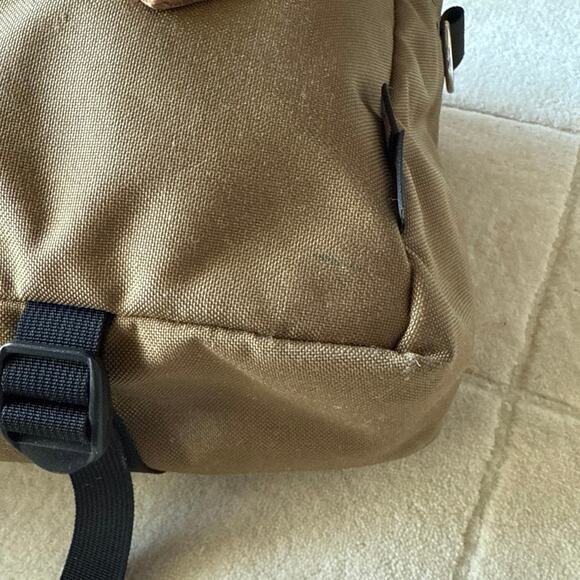 Topo Designs Olive Green Mountain Briefcase Messenger Laptop Bag Backpack - Picture 2 of 7